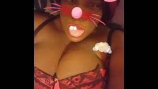 Bad Ebony kitty ❤️