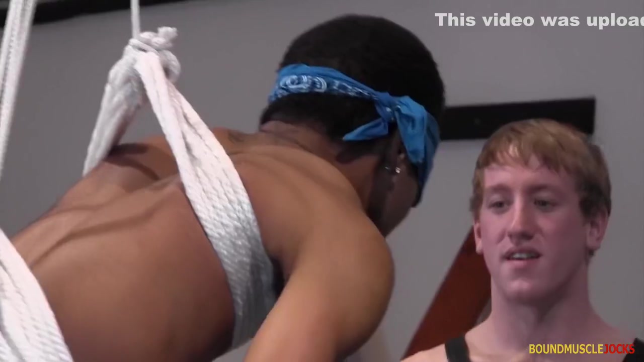 Boundmuclejocks: Stubborn Damon Puts His Mouth To Good Use By Servicing Tommy Deans Massive Meat