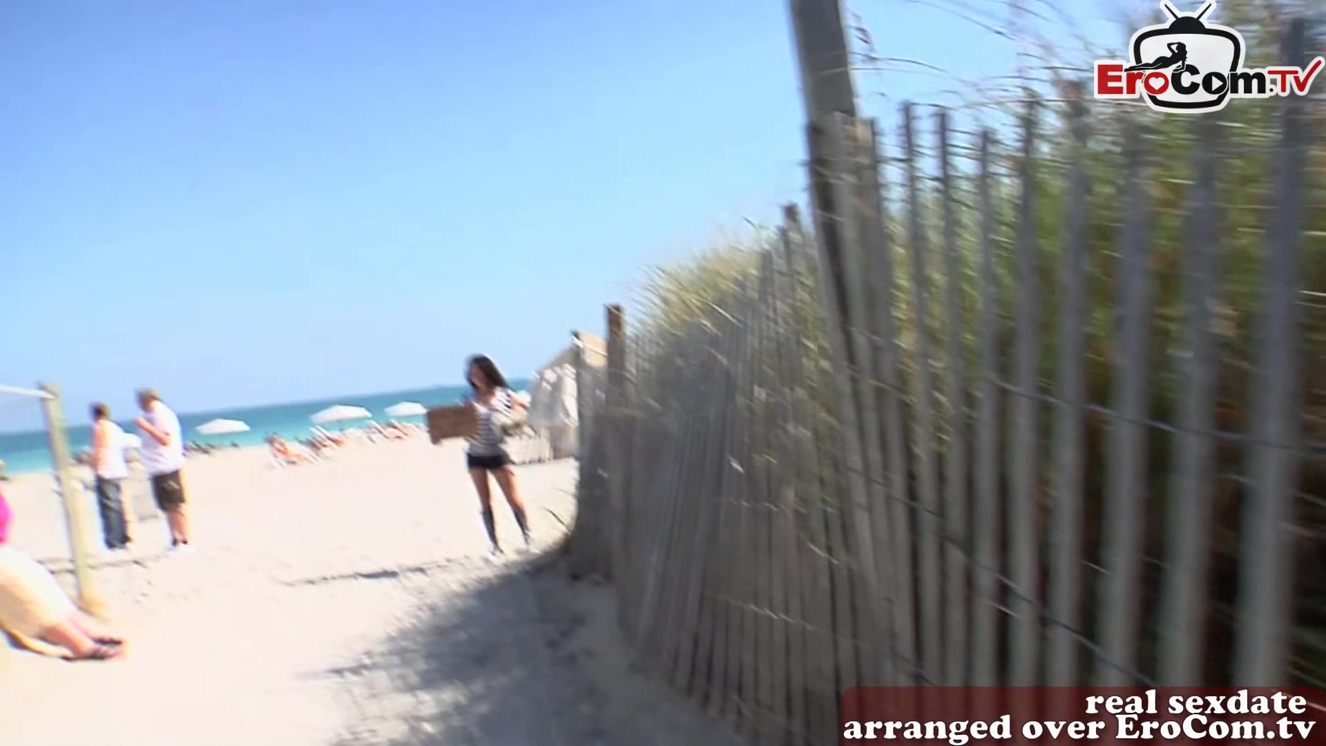 British brunette small tits teen 18+ pick up on street for porn casting