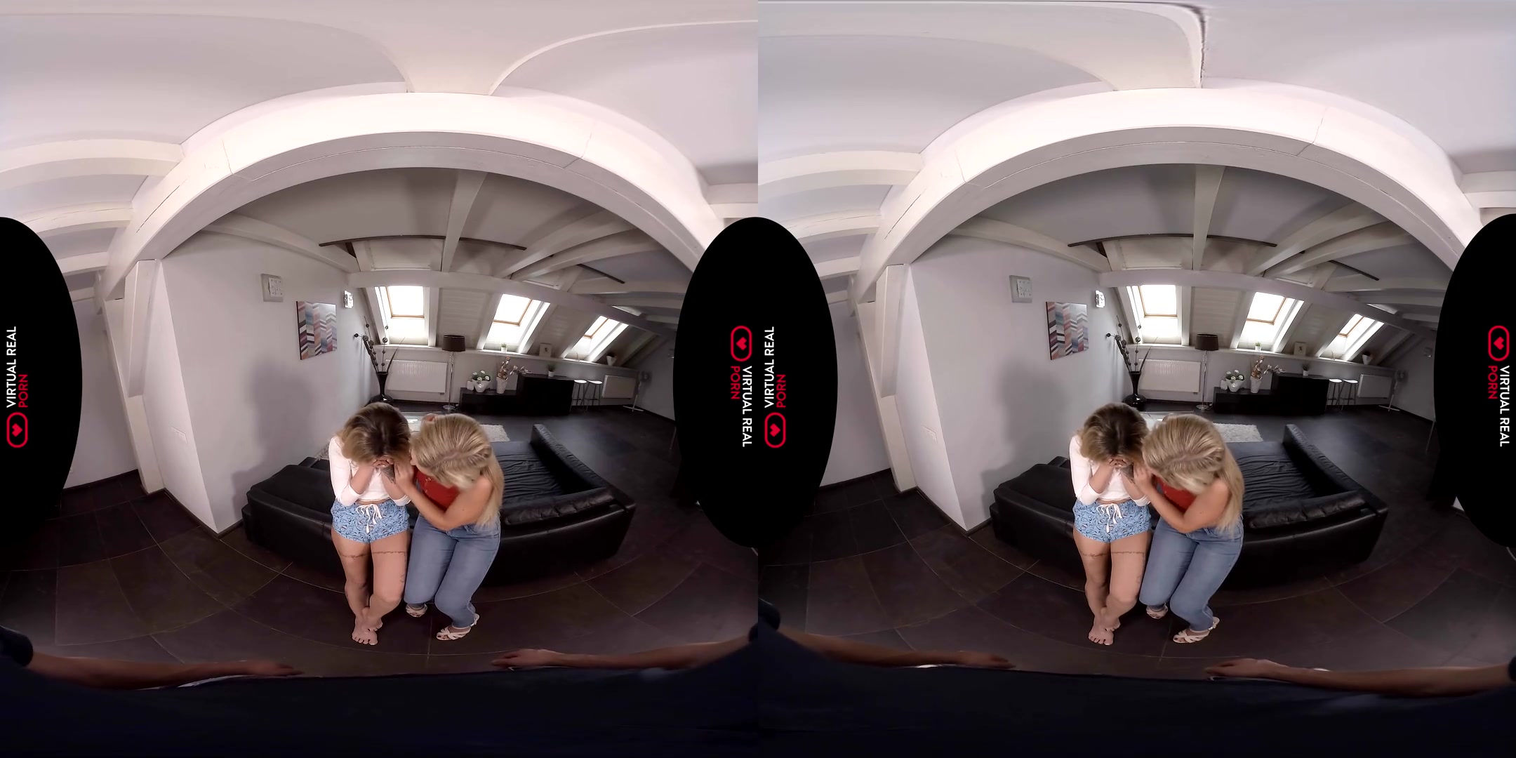 Jennifer Amilton & Amy Pink in Golden Tears - VirtualRealPorn