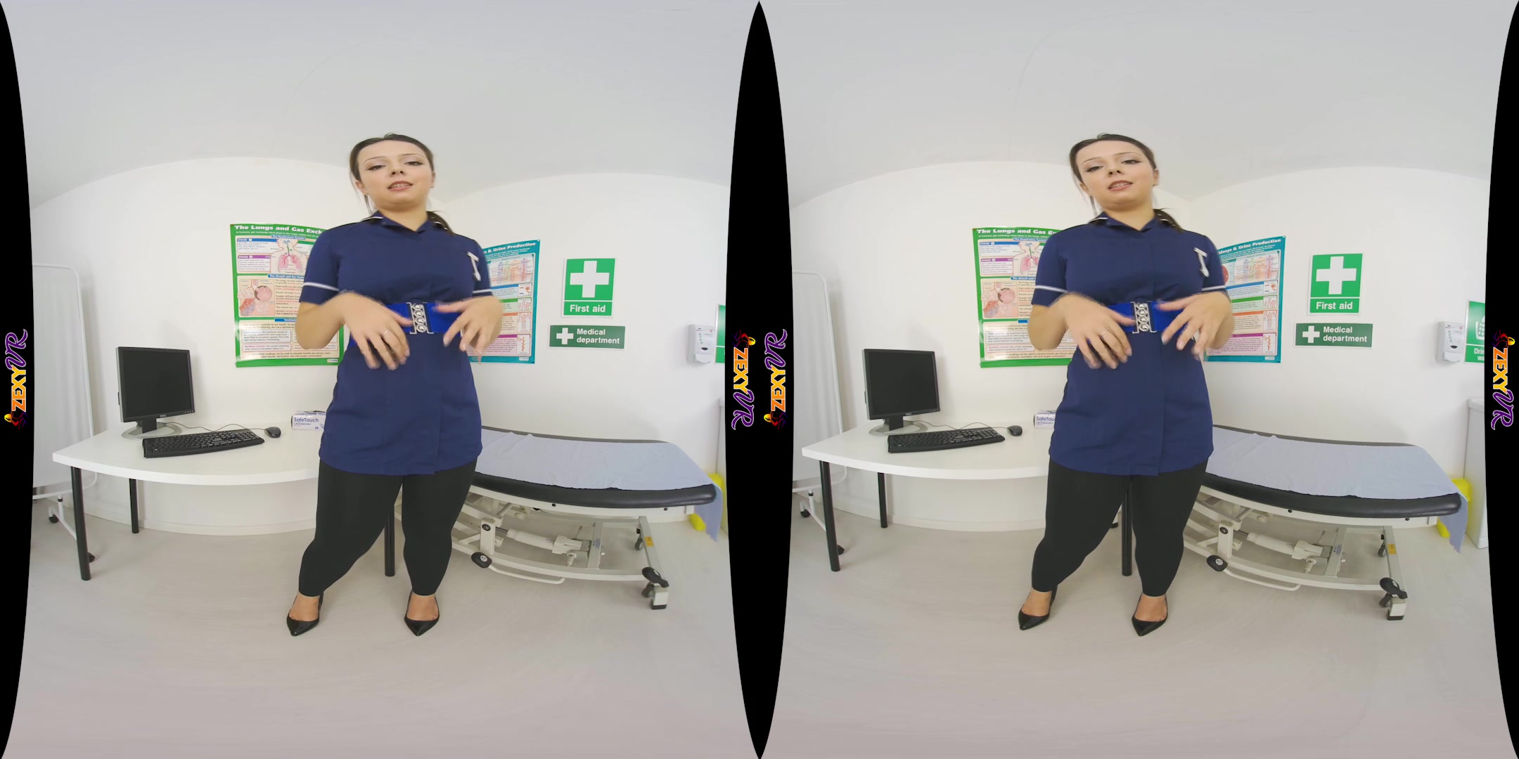 Examine My Uniform featuring Alice Katz - ZexyVR