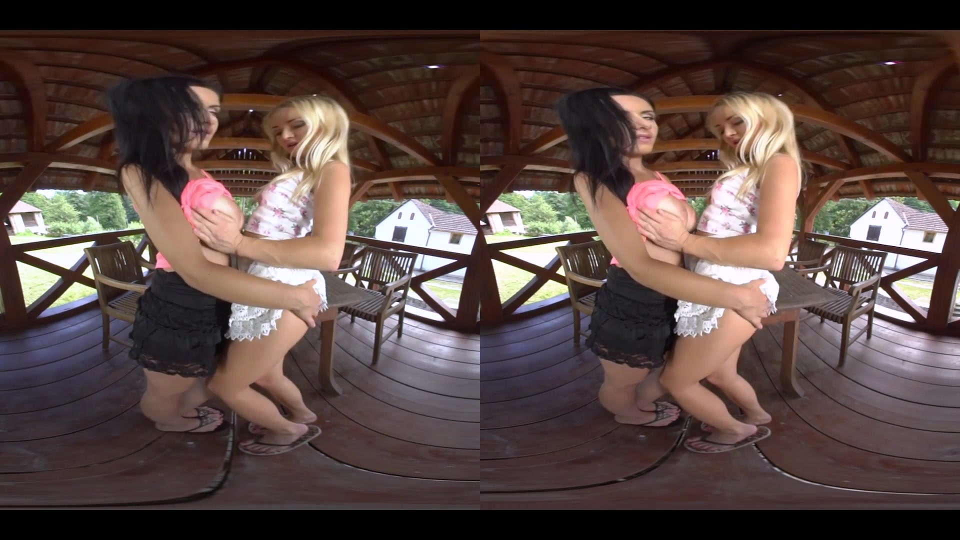 Lesbian Summerhouse