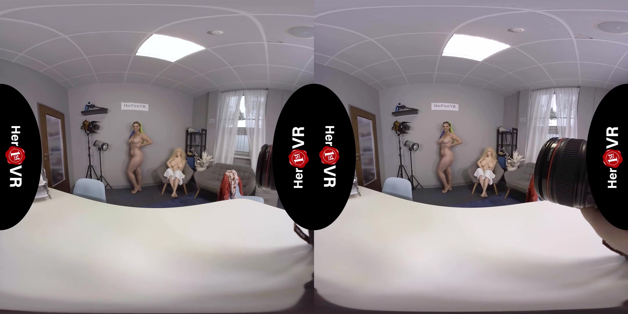 Katka - VR Casting; Big Tits Chubby Amateur - SexLikeReal