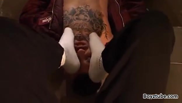 Sneaker socks german master boys cock sucking