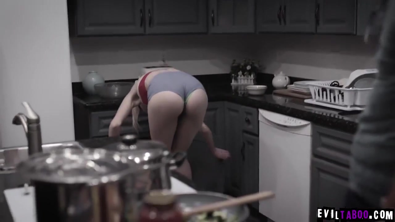Horny Stepdad Threesome With Dauther And