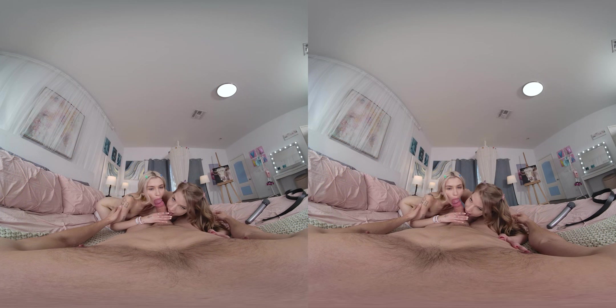 Threesome with Octavia Red and Emma Rosie