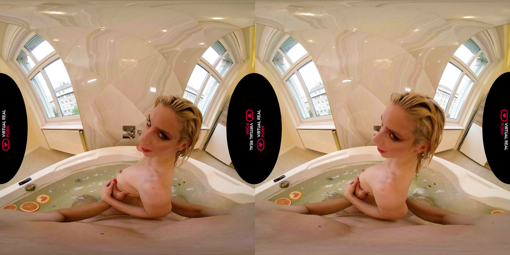 Citrus Bath - Gorgeous Babe in the Water With You