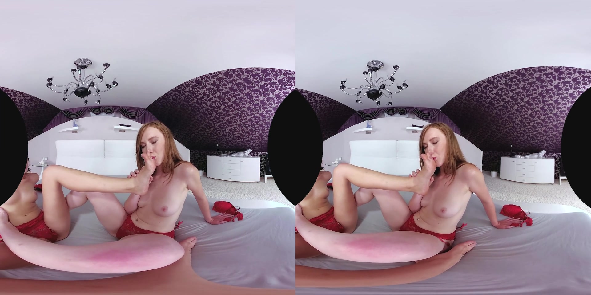CzechVRFetish 132 Lesbian Feet Loving