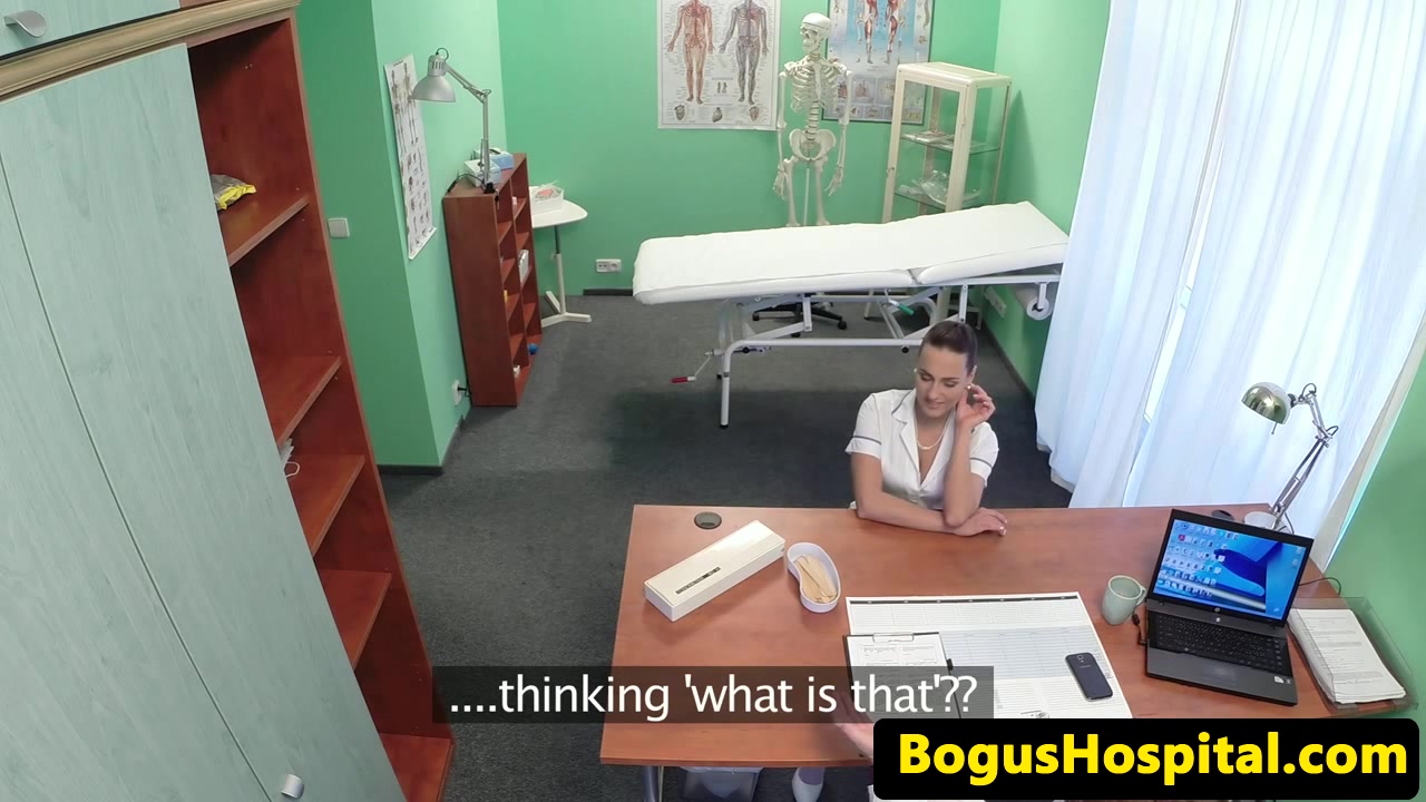 Euro nurse pussylicked and fucked by doctor
