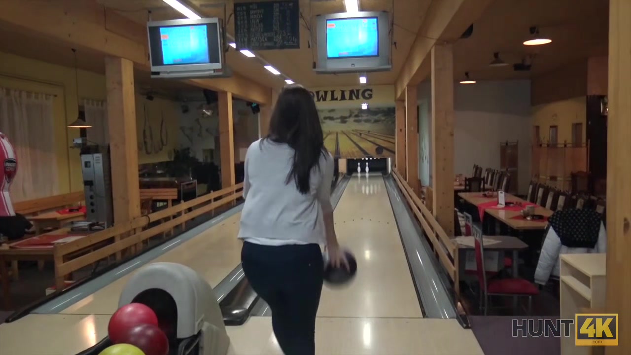 HUNT4K. Pretty girl fucked for money in front of BF and other people