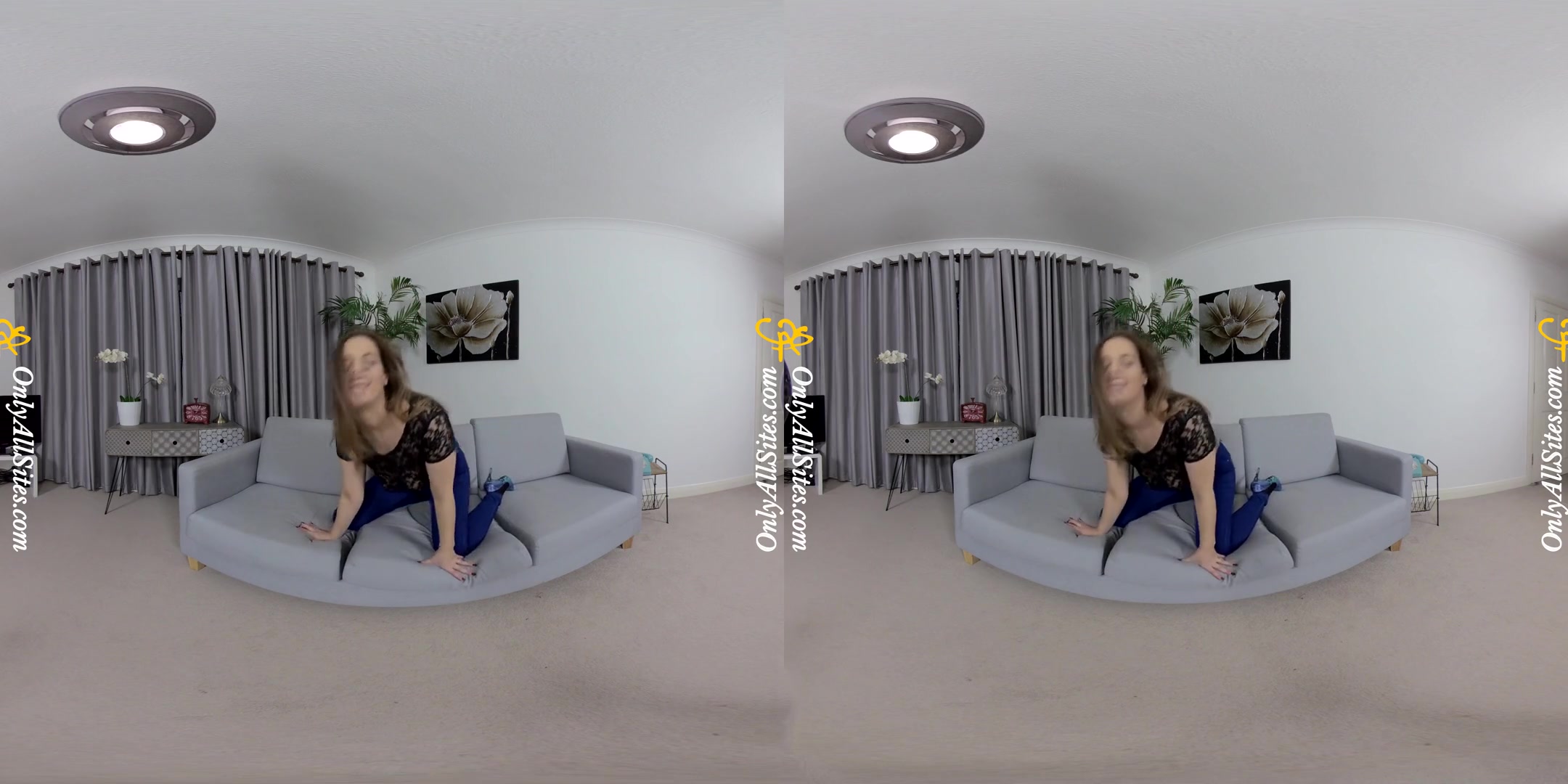 Lottii Rose - Big Tits Nylons Solo Model Striptease