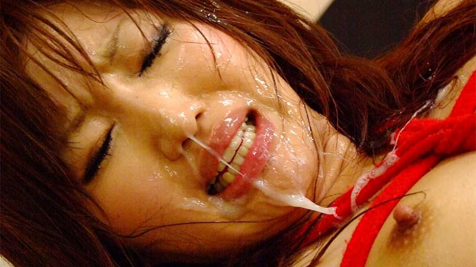 Japanese orgy today with Rui Asahina in her first bukkake video - JapanHDV