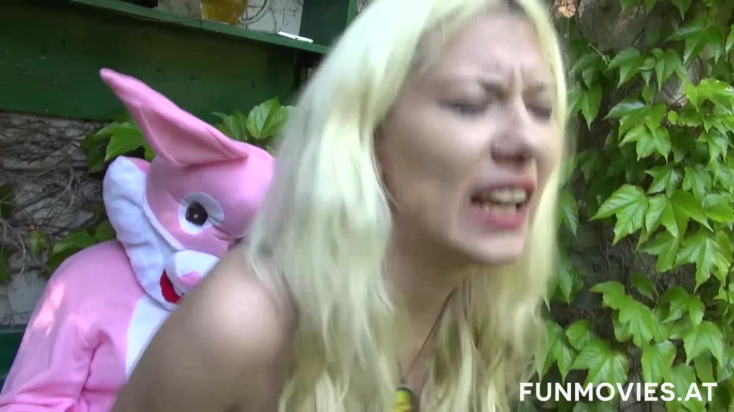 Austrian teen 18+ found a real easter bunny