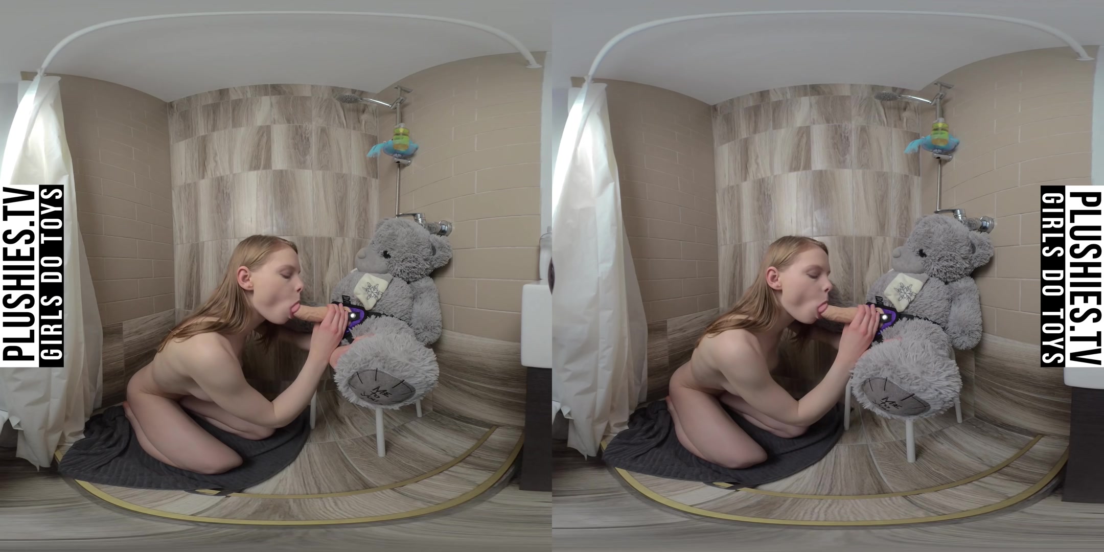 Ginger Mary - Oiling In Shower - PlushiesVR
