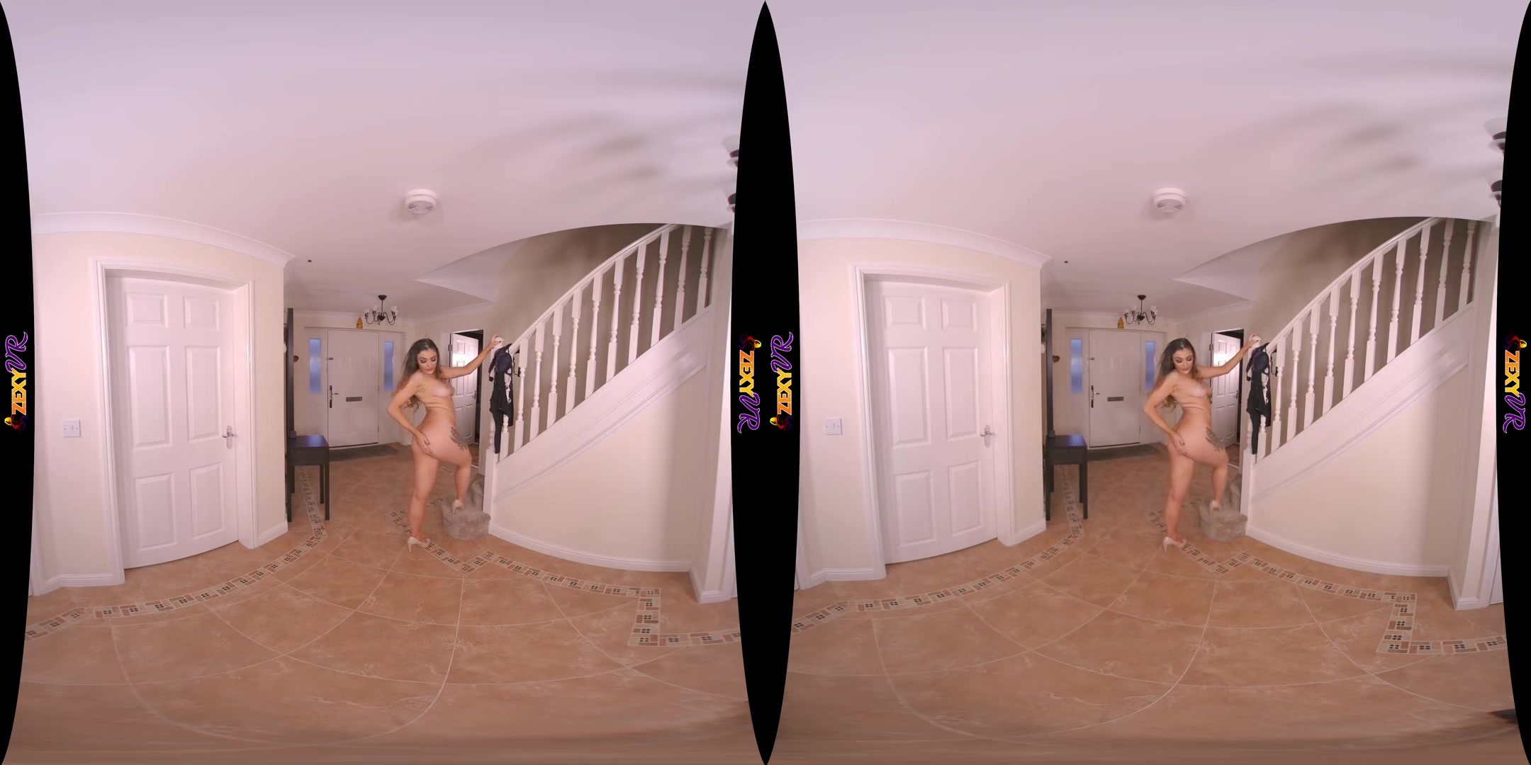 Little Gift - Busty Teen Solo Striptease - SexLikeReal