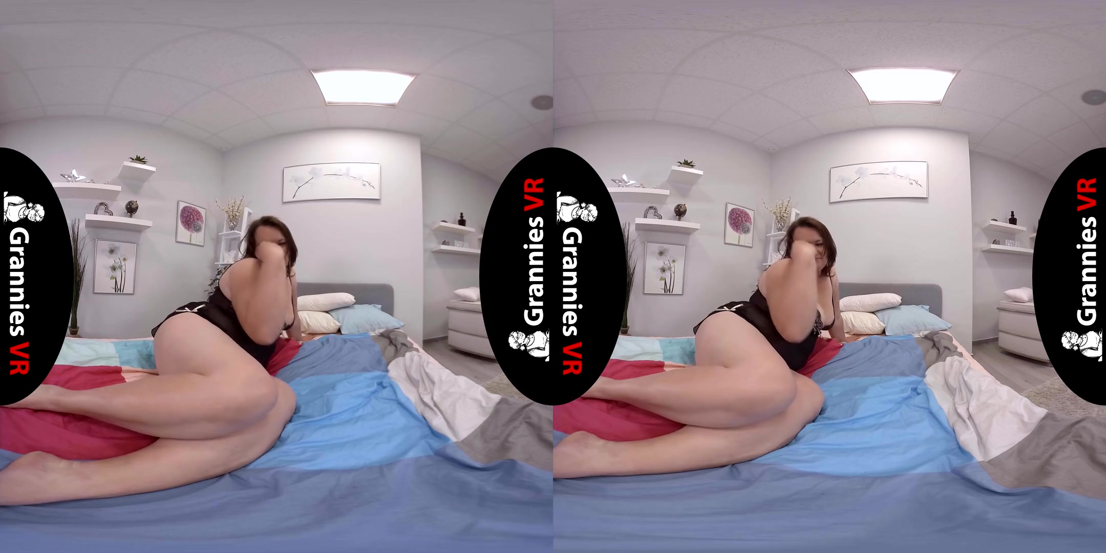 Vera - Alone at Home; Big Tit BBW GILF Solo - SexLikeReal