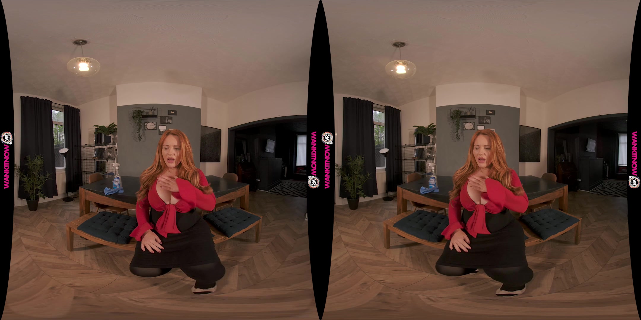 Nympho Nanny featuring Lizzie - WankitNowVR