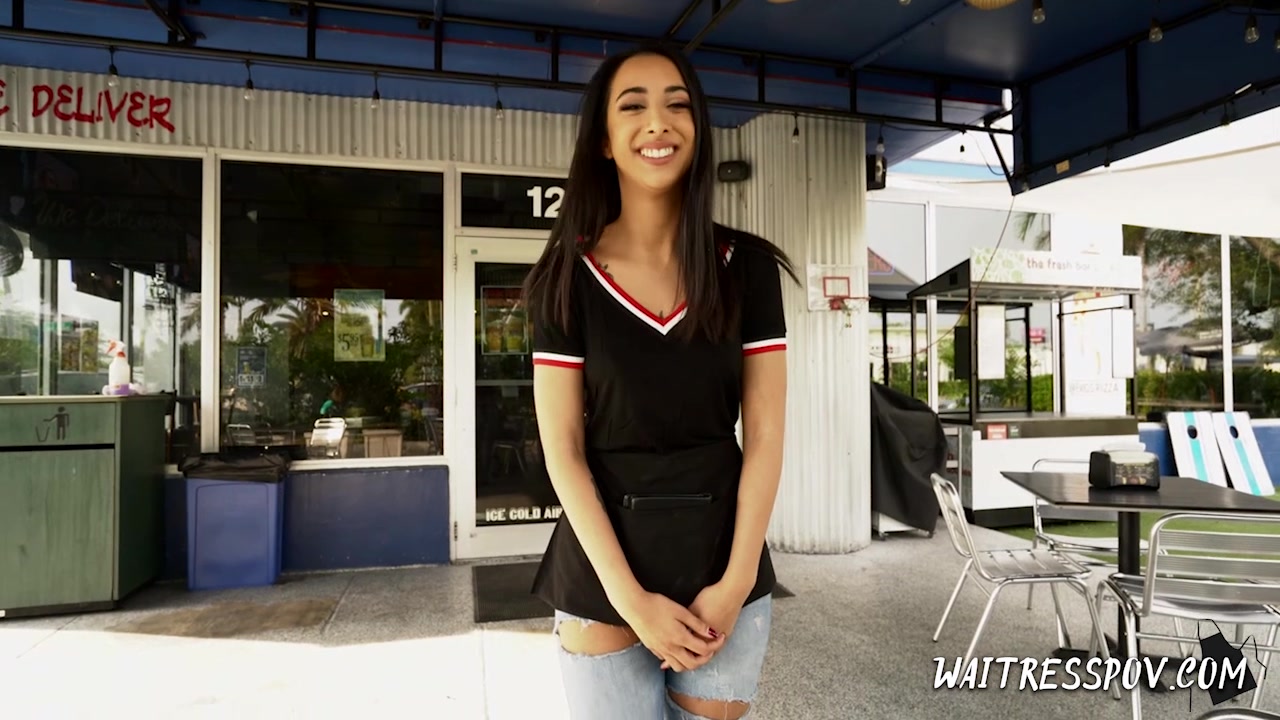 Waitress POV - Kiarra Kai - Slutty Side-Gig