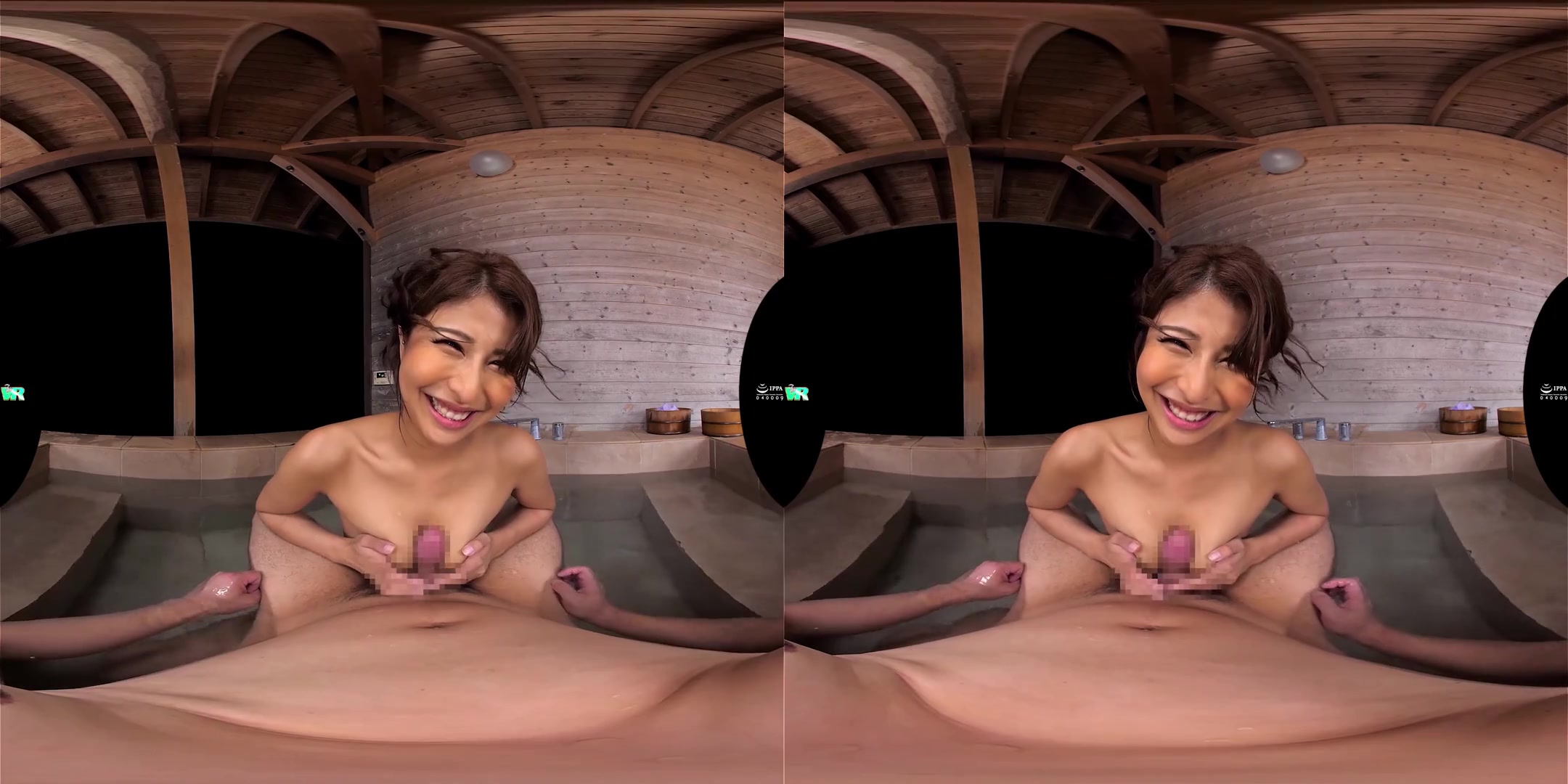 Soaking in the Hot Spring with Her; One on One with a Busty JAV Idol