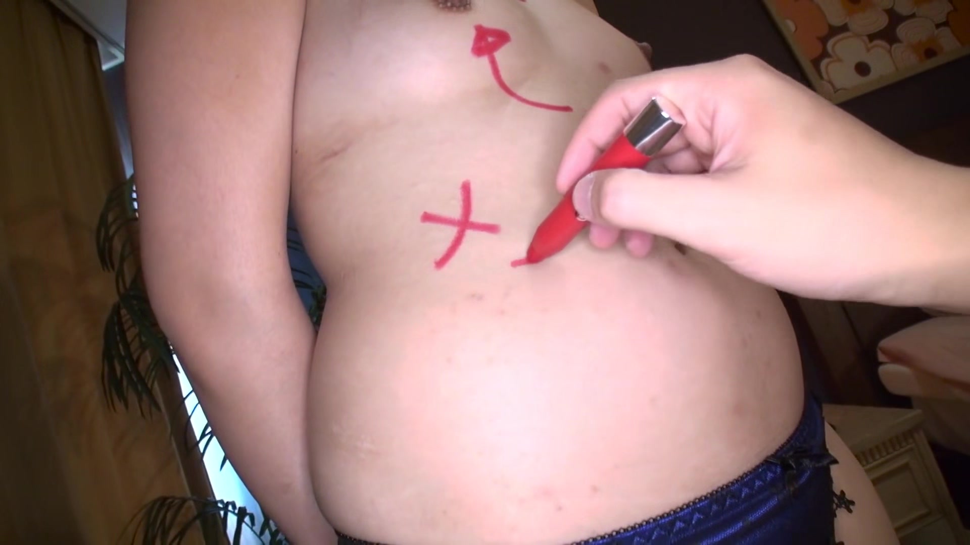 Rikako Yamada A Girl Is Scribbled All Over Her Body But She Still Gets Horny - 10musume