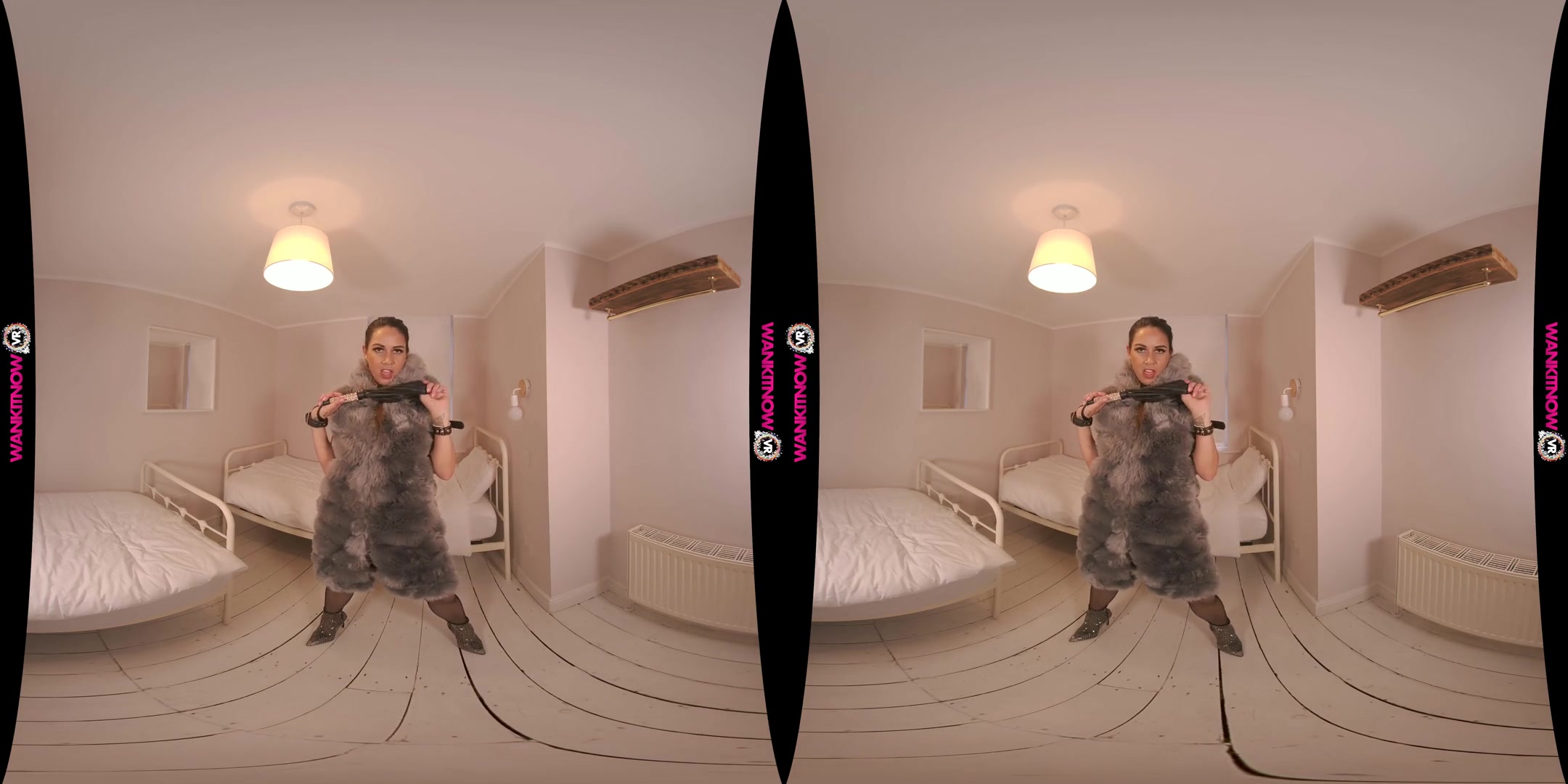 Get Naked - Big Tits Mistress Teases you in VR - SexLikeReal