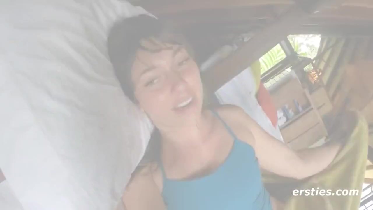 Hot Brunette Takes You On A Sexy Tour Of Her Day