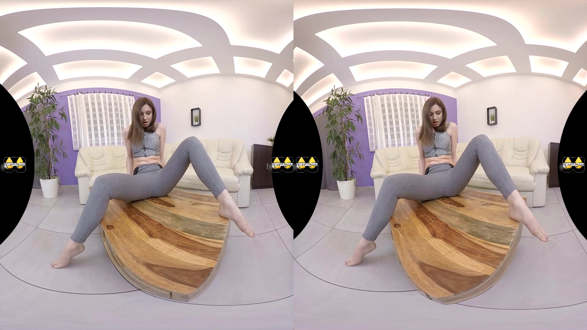 Kira Axe in Wet Yoga - VirtualPee