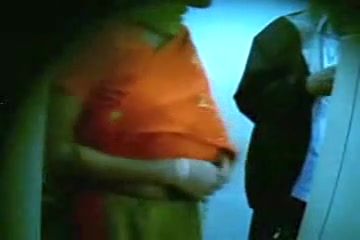 Panjabi couple fucks in standing position on