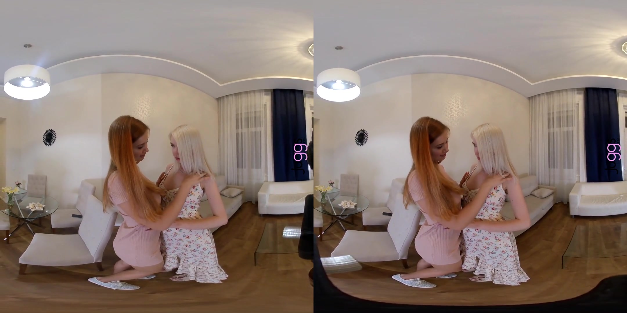 Arteya & Stella Cardo in Busty Hotties - Ep. 1: Foreplay - perVRt