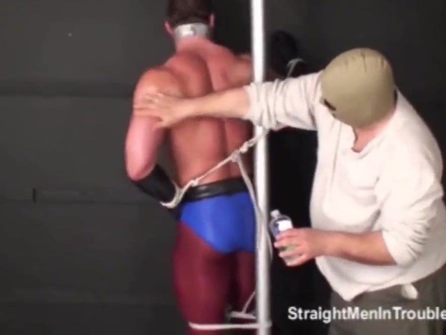 Superhero Stripped & Man Handled