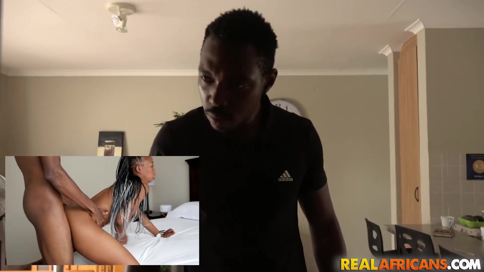 Cheating African Girlfriend Caught on Cam