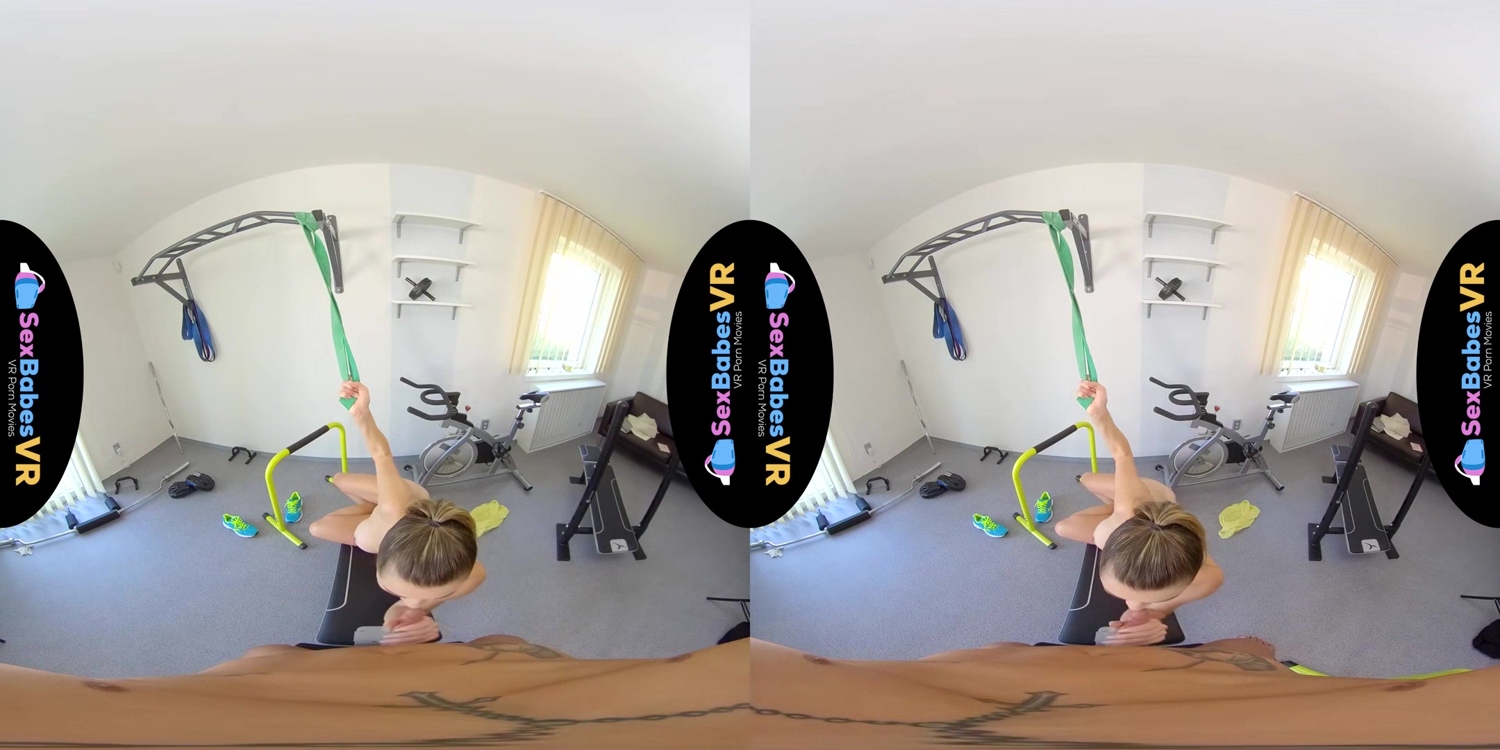 Fitness Babe - Shaved Teen Workout Sex - Sexlikereal