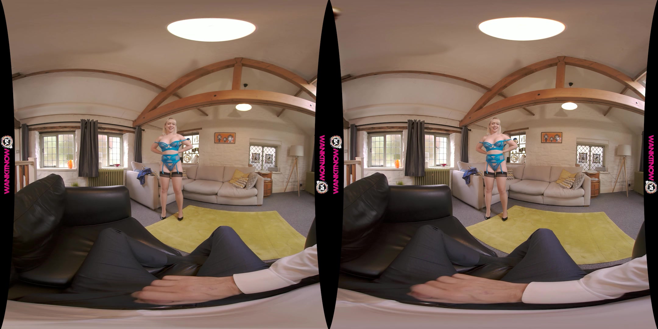 Taking Step daddy's Dick featuring Cherry English - WankitNowVR