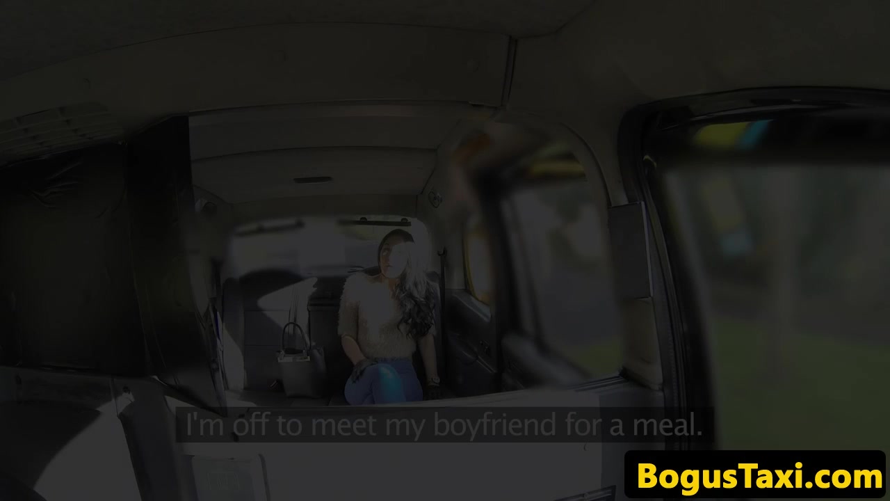 deepthroat UK tramp doggystyled by cabbie