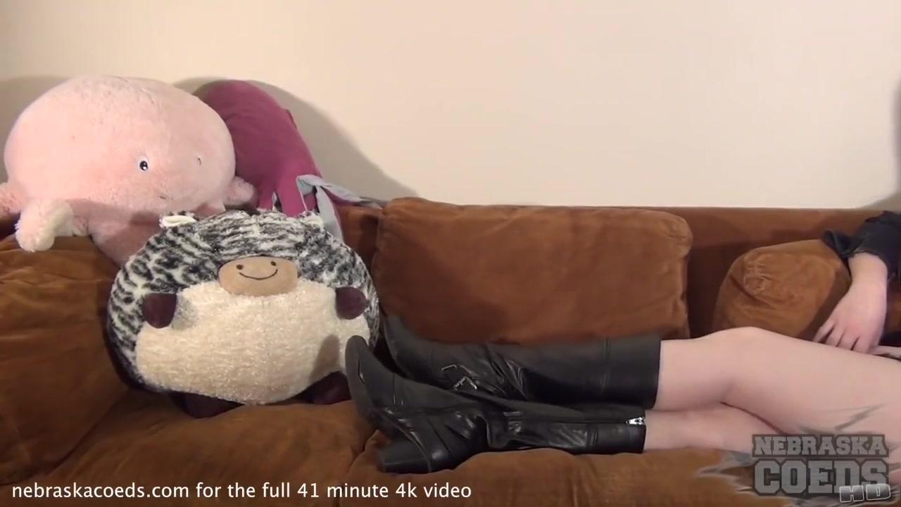 Brand New And Nervous Ruby Rubbing Her Pussy Under Panties Casting