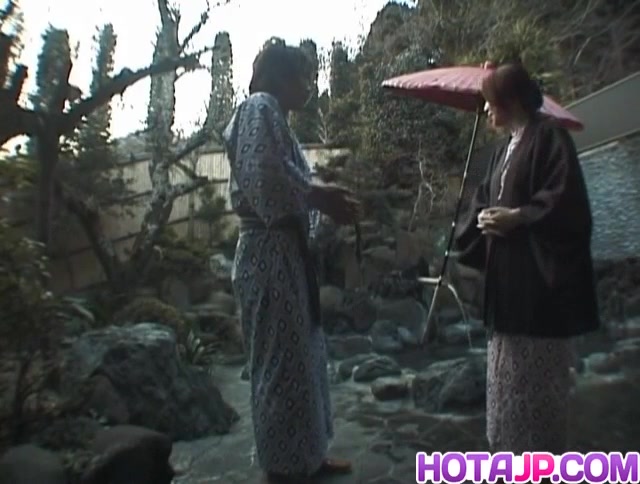 Tomoe Hinatsu sucks cock and gets pool fuck