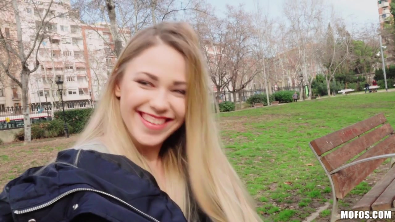 Selvaggia in Blonde Nerd Loves Public Fucking - PublicPickups