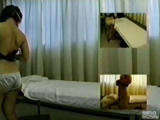 She received a relaxing treatment from professional masseur