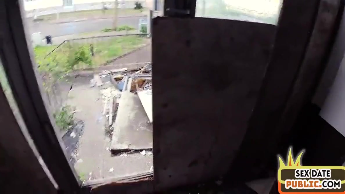 Public Milf With Tattooed Body Fucked In Abandoned Building