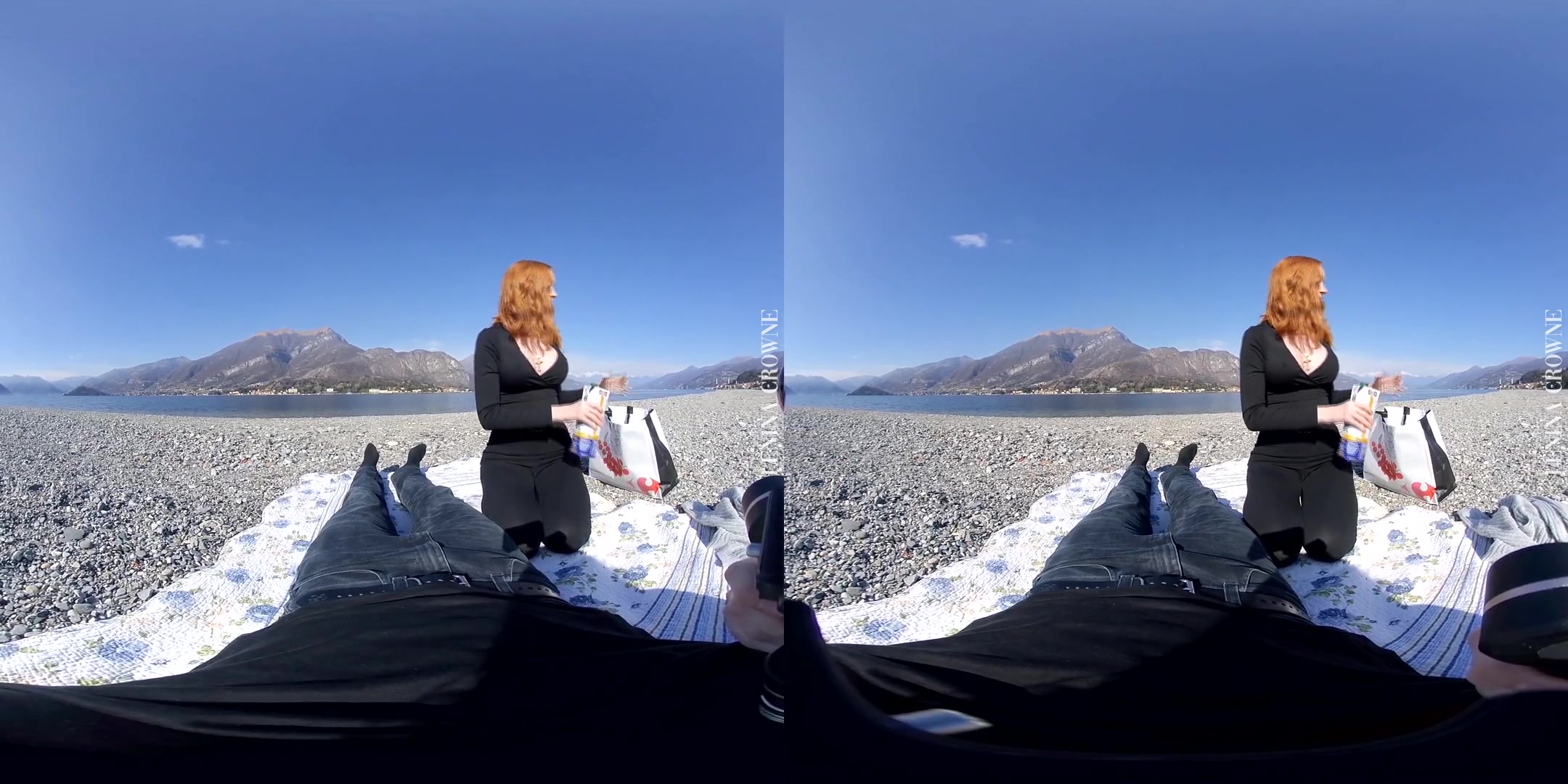 Lakeside Picnic with a Blowjob - SexLikeReal