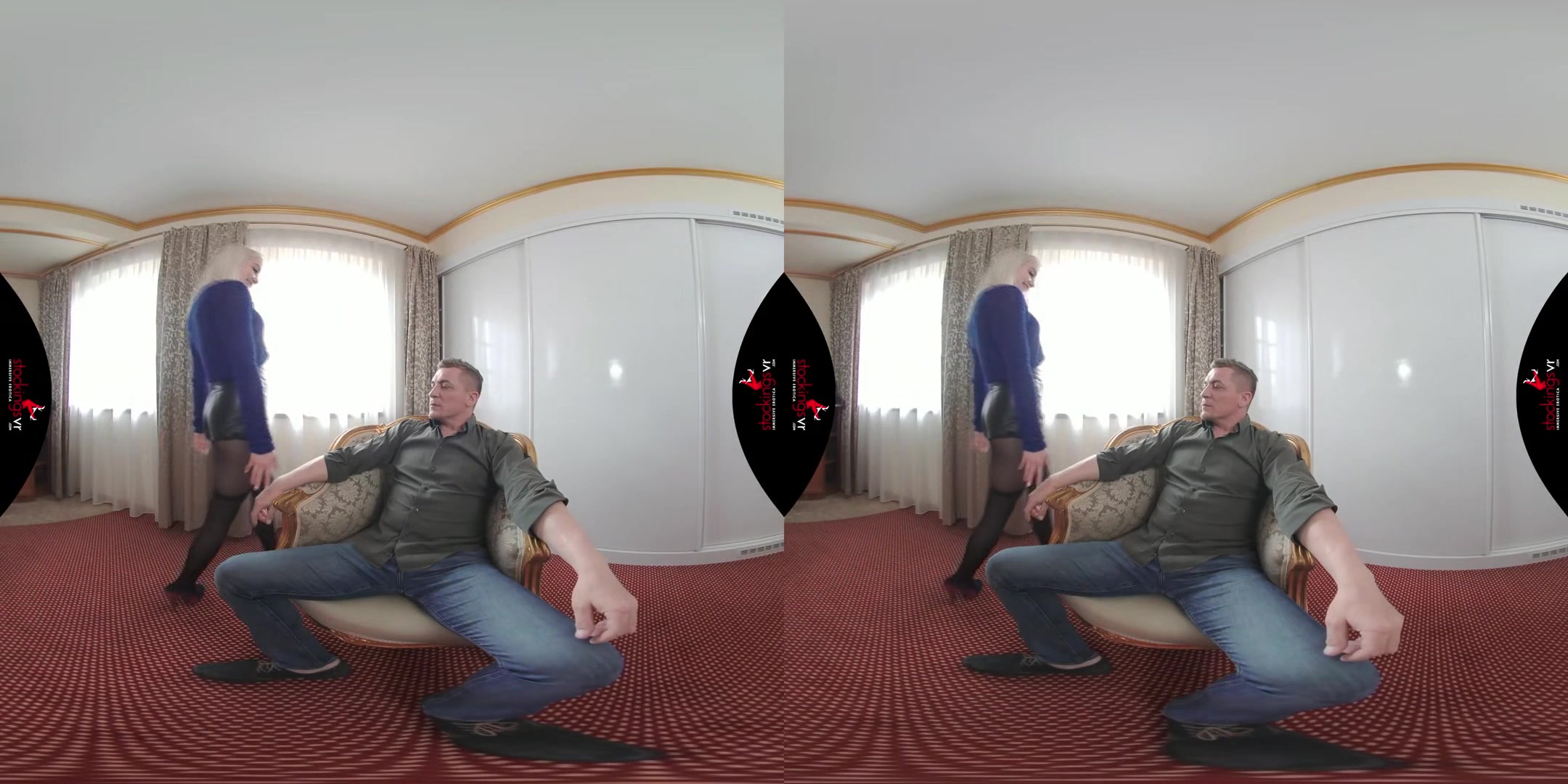 Nylon Lust - Leg and Stocking Fetish 3D Porn with Facial