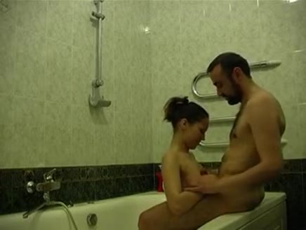 Amateur sex with teen 18+ owned in the bathroom