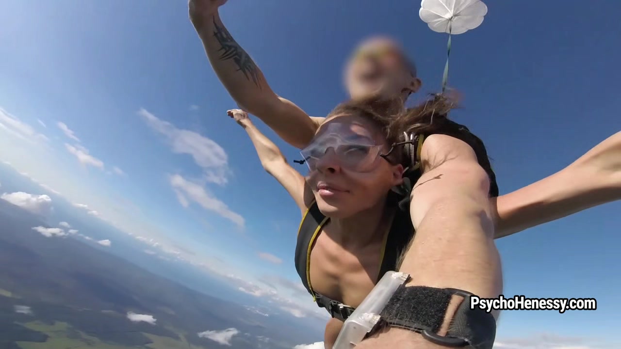 Henessy - Naked Parachute Jump
