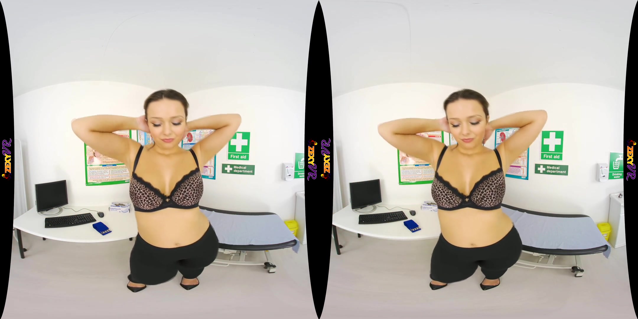 Alice Katz in Examine My Uniform - ZexyVR