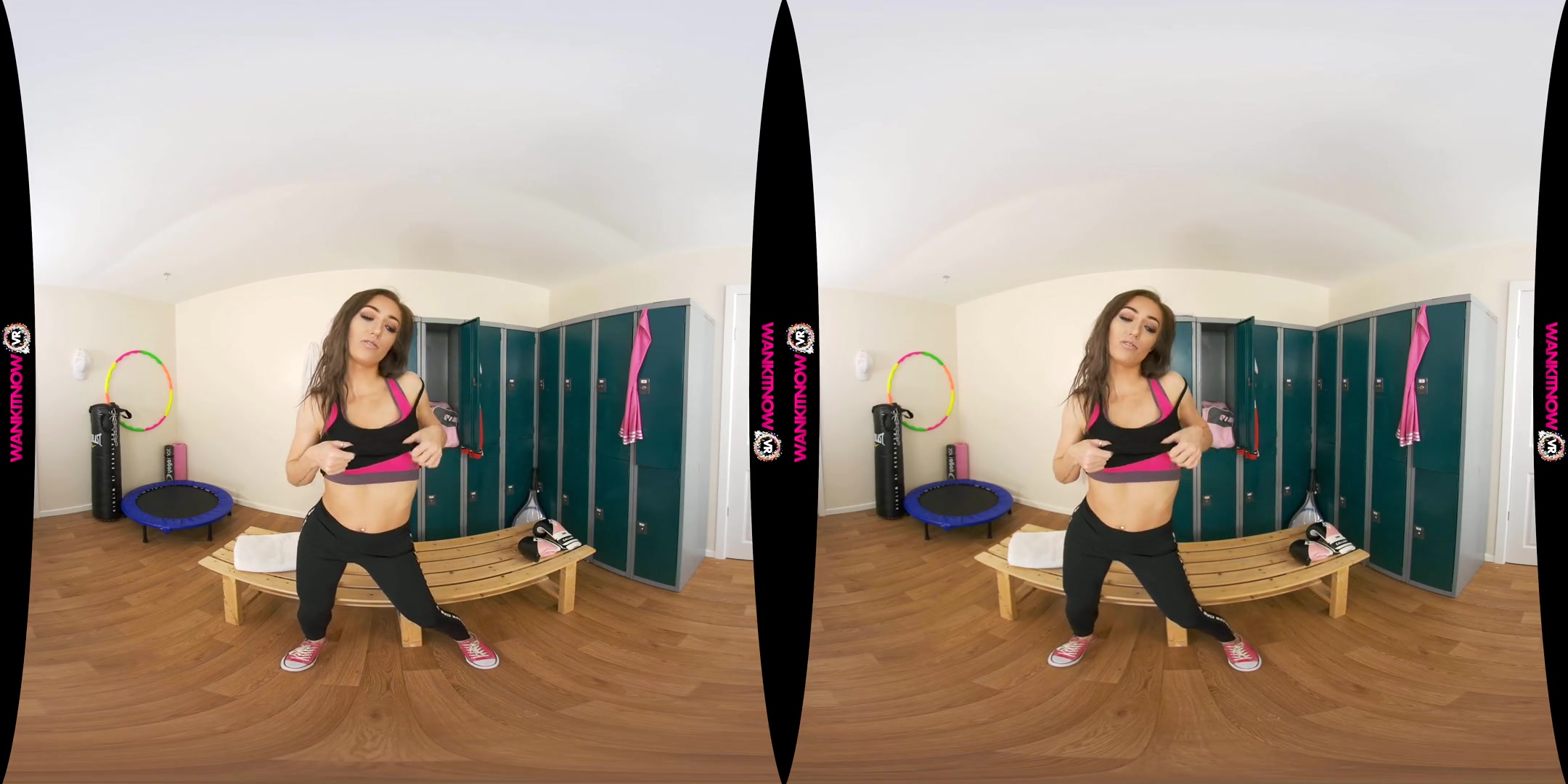 Jizzles in Gym Jerk - WankitnowVR