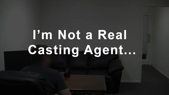 Fake agent tricking a gorgeous blonde to have sex with him