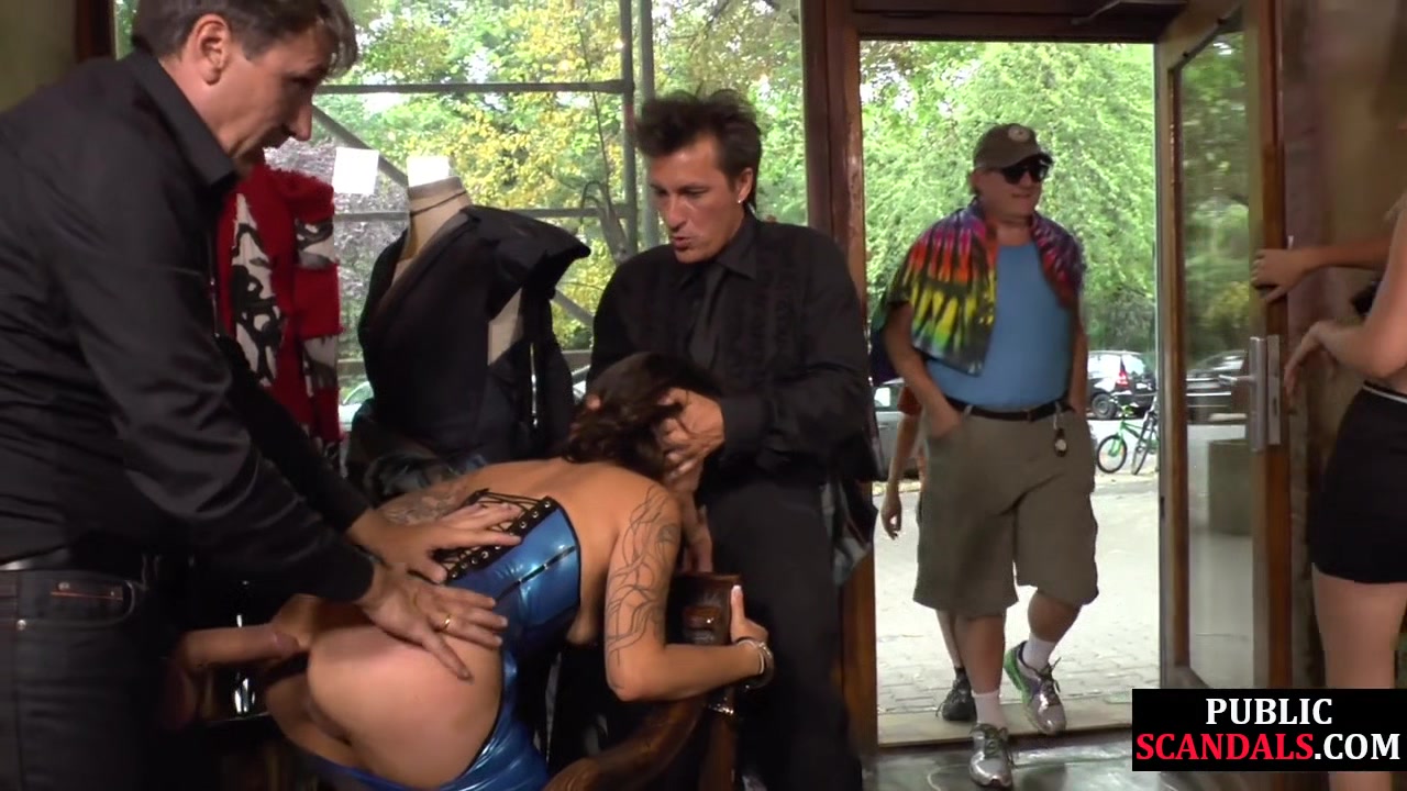 Naughty slut gets dominated by masters