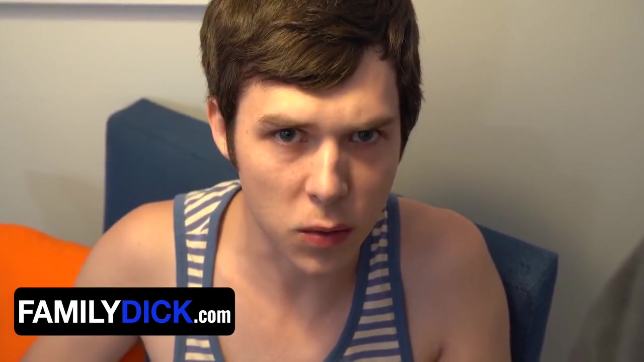Dakota Lovell And Ian Holms - Stepdad Walks In On His Stepson Softly Caressing His Cock