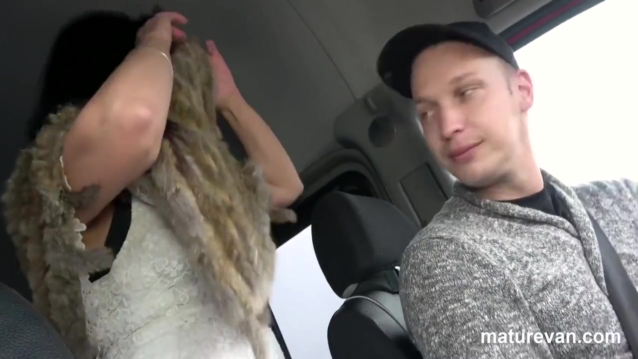 One Two And Mature Van In Enjoying Not One But Two Cocks By