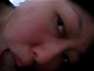 Asian babe knows that hard dick has to be deep in throat